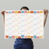 Eylül Başlangıç 2024-2025 Akademik Takvim Renkli, Akademik Planlayıcı Takvim, Duvar Takvimi - 3