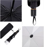 Güneşlik Ön Cam Katlanabilir Şemsiye Tip 130x75 - 5