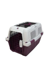 Strong Üstten Açılabilir Kedi-köpek Taşıma Çantası 63x41x40 cm Bordo - 1