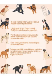 Strong Üstten Açılabilir Kedi-köpek Taşıma Çantası 63x41x40 cm Lacivert - 2
