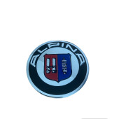 ALPINA LOGOLU 56 MM 4 ADET JANT GÖBEK STICKER thumbnail 1