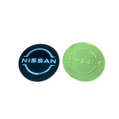 NISSAN LOGOLU 56 MM 4 ADET JANT GÖBEK STICKER thumbnail 3