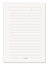 SB A6 Ekstra Hafif Spiralli Okul Defteri Kraft Kapak 140 Sf. ÇİZGİLİ 70 Yp. - 2