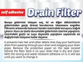 Banyo,Mutfak Gider Filtresi Gider Süzgeci 10 Adet - 4