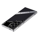 Vendas Samsung Galaxy S24 Ultra Kılıf Kamera Korumalı Suni Deri Tasarım Zore Yeni Seri Procase Kapak - 9