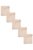 5 Adet Pamuklu ve Lastikli 60 x 120 x 15 cm Penye Bebek Çarşaf - 9