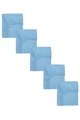 5 Adet Pamuklu ve Lastikli 60 x 120 x 15 cm Penye Bebek Çarşaf - 5