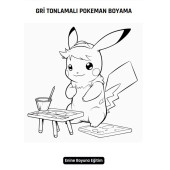 Pokemon Boyama Kitabı (60 Süper Pokemon) - 6
