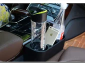 OTO MOTTO Siyah Araç İçi Koltuk Arası Ve Başlık Bardak Tutucu Bardaklık - 8