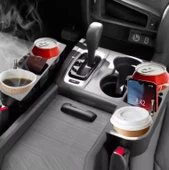 OTO MOTTO Siyah Araç İçi Koltuk Arası Ve Başlık Bardak Tutucu Bardaklık - 10