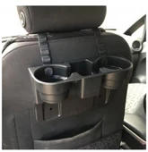 OTO MOTTO Siyah Araç İçi Koltuk Arası Ve Başlık Bardak Tutucu Bardaklık - 3