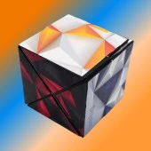 Sihirli Küp Yapboz Magic Cube Dream 5.5 x 5.5cm No.9 - 5