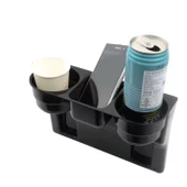 OTO MOTTO Siyah Araç İçi Koltuk Arası Ve Başlık Bardak Tutucu Bardaklık - 7