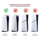 Cosmostech PS5 Dijital Sürüm Uyumlu - Spider - Man 2 Desenli Konsol Faceplate Shell Covers Kapakları thumbnail 5