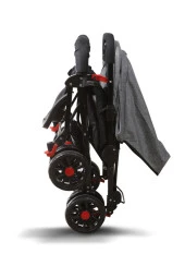 LETS GO BABY  Ana Kucağı Bebek Arabası Cibinlkli Beşik Çanta Katlanır Küvet Seti Yürüteç Yağmurluk Oyuncak 11Parça - 6