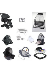 LETS GO BABY  Çift Yön Bebek Arabası Beşik 13Parça set Katlanır Küvet Seti Anakucağı Puset Yürüteç Çanta thumbnail 1
