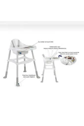 LETS GO BABY Bebek Çeyiz Seti 10parça Çift Yön Bebek Arabası Beşik Ana Kucağı Yürüteç Puset Mama Sandalyesi - 4