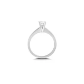 0.16ct Pırlanta Tektaş Yüzük-18k - 2