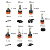 Space 12V 8000LM Beyaz H9005 Led Far Ampulü (48W) thumbnail 3