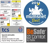 Besafe İzi Comfort X3 İsofix 9-18 Kg Bebek Çocuk Oto Koltuğu - 9