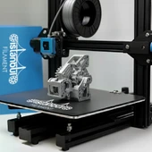 İstanbul Filament 3D Baskı Pla+ Filament Gümüş 1 kg  1,75MM  0,05 mm Bambu Lab Uyumlu thumbnail 5