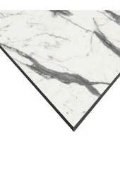 GENTAŞ Compact Masa Tablası 80x140 Dikdörtgen Afyon Marble thumbnail 1