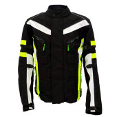 LBC Efe Siyah-Neon Sarı Motosiklet Mont - 3