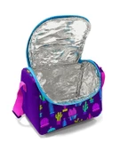Coral High Mor Pembe Kaktüs Desenli Thermo Beslenme Çantası 11802 - 4
