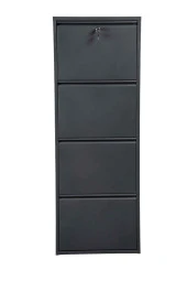 adlsteel Metal Ayakkabılık 4'lü KİLİTLİ ANTRASİT - 2