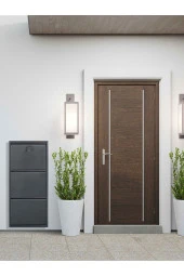 adlsteel  Metal Ayakkabılık  3'lü kilitli-ANTRASİT - 1