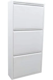 adlsteel Metal Ayakkabılık 3lü BEYAZ - 1