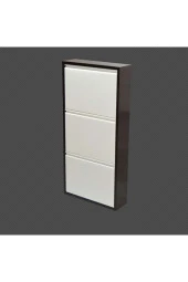 adlsteel Metal Ayakkabılık  3 Lü KAHVE-KREM - 3