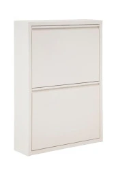 adlsteel Metal Ayakkabılık  2'li  BEYAZ - 2