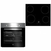Beko QSE222X Ankastre Fırın + Ocak Set - 1