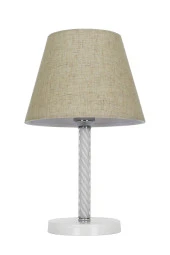 Vivido Abajur Dora Elegant Komodin Abajur Beyaz Ayaklı Aydınlatma - 1