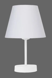 Vivido Abajur Beyaz Üçlü Abajur Konik Avize Seti Yatak Odası Aydınlatma - 3