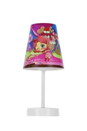 Vivido Abajur Şekerli Kız Çocuk Odası Abajur Komodin Üzeri Aydınlatma thumbnail 1