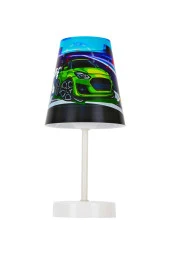 Vivido Abajur Spor Arabalı Erkek Çocuk Odası Abajur Komodin Üzeri Aydınlatma thumbnail 1