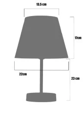 Vivido Abajur Pembe Kelebekli Kız Çocuk Odası Abajur Komodin Üzeri Aydınlatma - 3