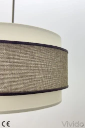 Vivido Abajur Hasır Kumbeji Dopia Avize thumbnail 2