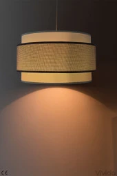 Vivido Abajur Hasır Kumbeji Dopia Avize thumbnail 3