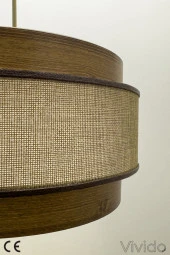 Vivido Abajur Hasır Kumbeji Dopia Selva Avize - 3