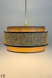 Vivido Abajur Hasır Kahve Dopia Selva Avize - 3