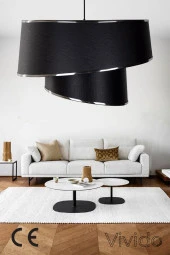 Vivido Abajur Siyah Orion Avize thumbnail 1