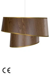 Vivido Abajur Ahşap Desenli Orion Avize thumbnail 2