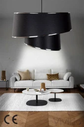 Vivido Abajur Siyah Orion Avize thumbnail 2