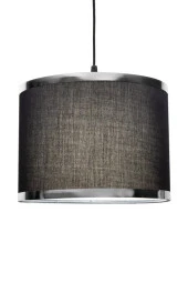 Vivido Abajur Siyah Kumaş Sarkıt Avize thumbnail 4