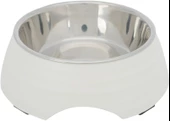 Trixie Köpek Mama ve Su Kabı, Melamin/Paslanmaz Çelik, 0.4lt/ø17cm, Beyaz - 1
