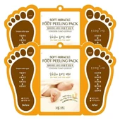 Mjcare Miracle Foot Peeling Pack - Çorap Tipi Ayak Peeling Maskesi 2'li - 1
