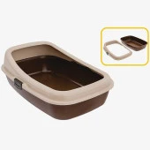 Plastart Açık Kedi Tuvaleti ( ELEKSİZ ) 42X61,5X23 Cm - 1